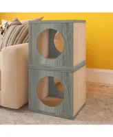 Way Basics Cat Cube Scratcher