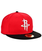 New Era Houston Rockets Basic 2-Tone 59FIFTY Cap