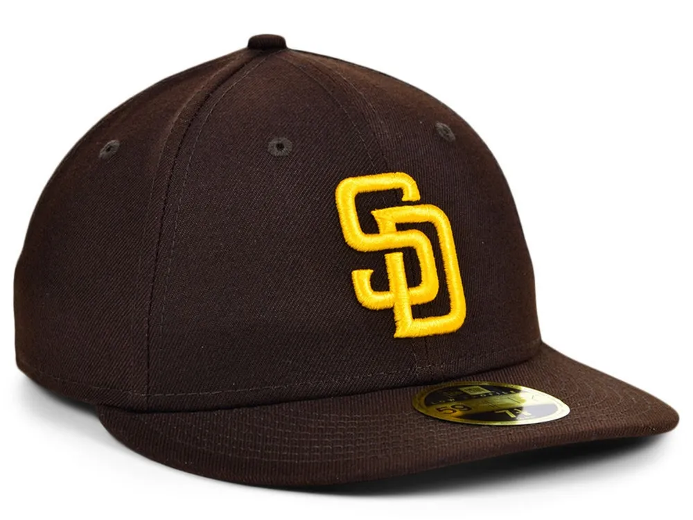 Men's Brown San Diego Padres Authentic Collection On-Field Low Profile 59Fifty Fitted Hat