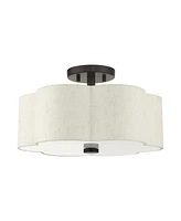 Solstice 3 Lights Semi Flush