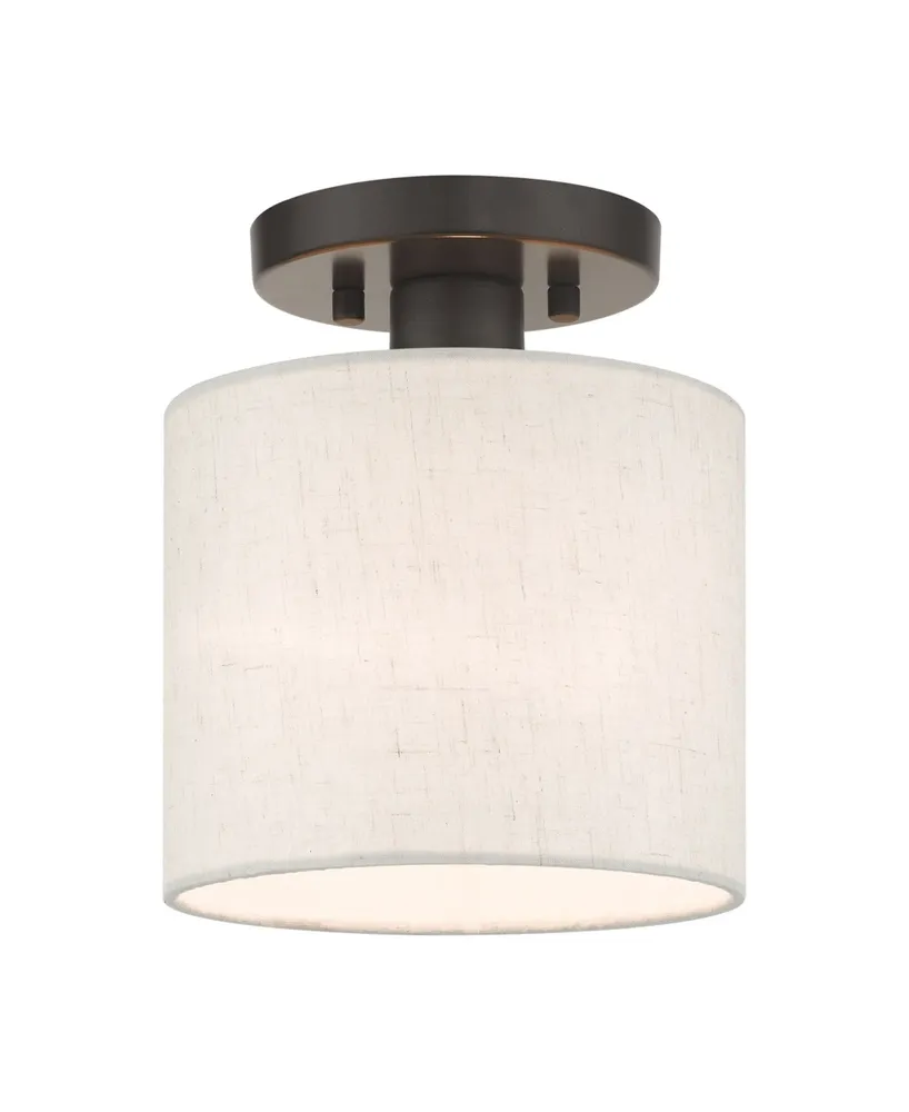 Meadow 1 Light Semi Flush