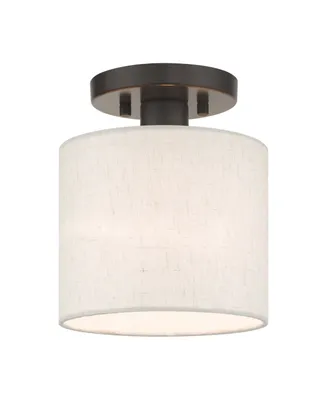 Meadow 1 Light Semi Flush