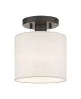 Meadow 1 Light Semi Flush