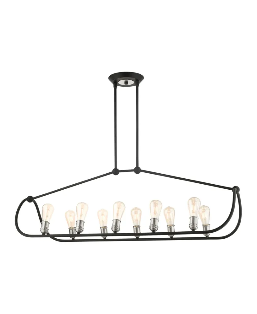 Archer 10 Light Linear Chandelier