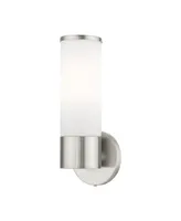 Lindale 1 Light Vanity Sconce - Silver