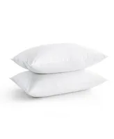 Unikome King Down Fiber Bed Pillows, 2 Pack