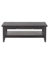 CorLiving Hollywood Coffee Table with Drawers