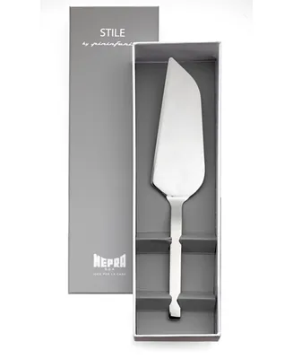 Mepra Gift Box Cake Server Stile Serve Ware - Silver