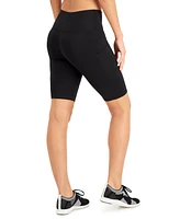 Id Ideology Women's Compression High-Rise 10" Bike Shorts, Created for Macy's