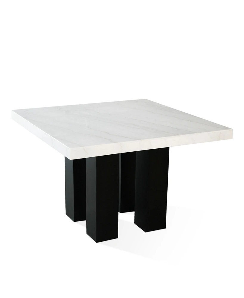 Closeout! Camila Square 54" Marble Counter Height Table