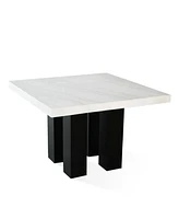 Camila Square 54" Marble Counter Height Table