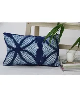 Chicos Home Hues of Blue Decorative Pillow, 14" x 24"