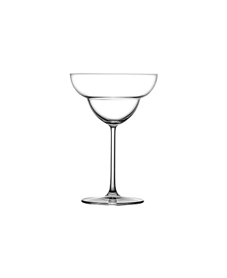 Nude Glass Vintage-Like Margarita Glass, Set of 2