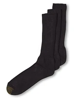 Men's 3-Packs Dress Fluffie Crew Socks, Created for Macy's