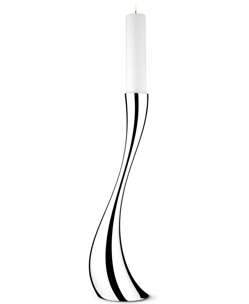 Georg Jensen Cobra Floor Candleholder, Large