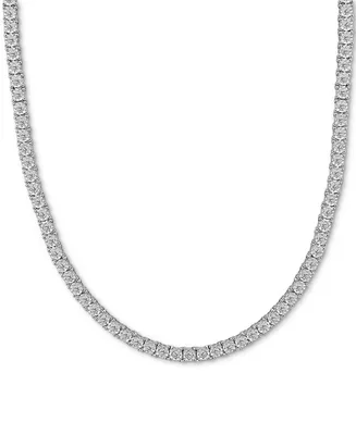 Men's Diamond Link 24" Necklace (2 ct. t.w.) 10k Gold (Also Black Diamond)