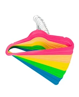 Simplify Slim Velvet Hangers, 25 Pack