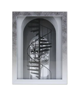 Burnished Picture Frame - Chloe Collection, 5" x 7" - Silver