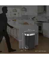 simplehuman 40L Slim Step Can