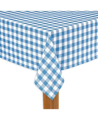 Lintex Buffalo Check Navy 100% Cotton Table Cloth for Any Table 60"X120"