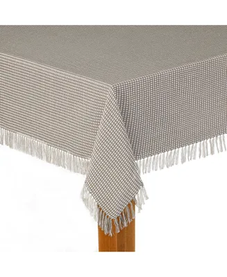 Lintex Homespun Grey Tablecloth 52"X52"