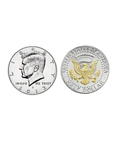 Veteran's Creed with Genuine Jfk Half Dollar Matted Coin