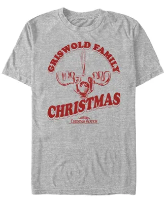Men's National Lampoon Vacation Griswold Christmas Short Sleeve T-shirt