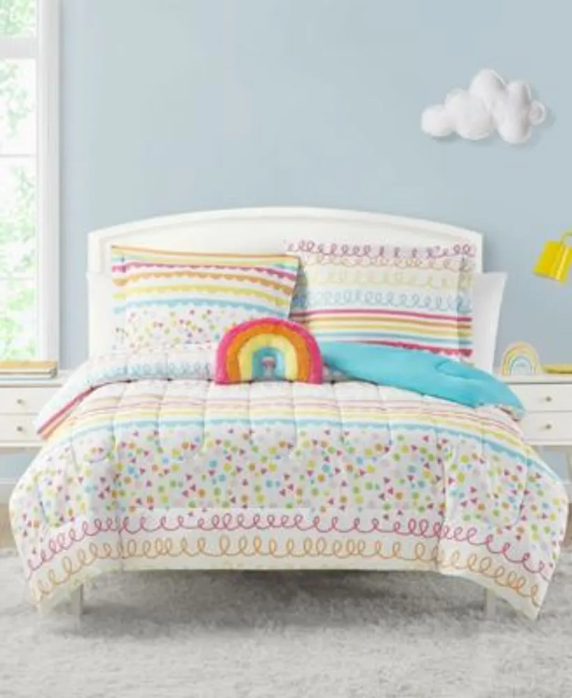 Sweet Home Collection Rainbow Unicorn Lightweight Down Alternative  Comforter Set, Color: Multi - JCPenney