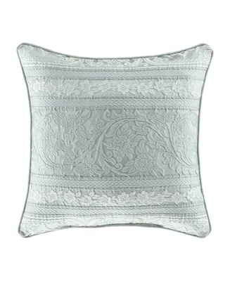 J. Queen New York Vesper 18 Square Decorative Throw Pillow - Slate