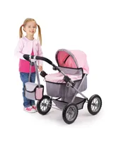 Trendy Pram Stroller for Toy Baby Dolls