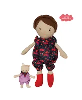 Manhattan Toy Company Playdate Friends Freddie 14" Doll with Companion Stuffed Animal