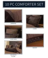 Buta 10 Pc King Comforter Set