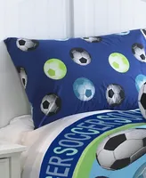 Soccer League 3 Pc Twin Comforter Set