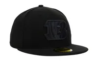 New Era Cincinnati Bengals Black on Black 59FIFTY Cap