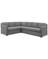 Closeout! Classic Living 2-Pc. Fabric Sectional