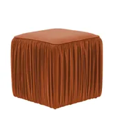 Morgan Pleated Ottoman