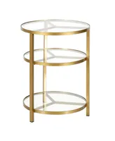 Helena Side Table - Gold