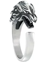 Andrew Charles by Andy Hilfiger Men's Wolf Ring Stainless Steel