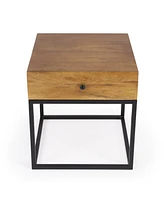 Butler Specialty Brixton Iron and Wood End Table