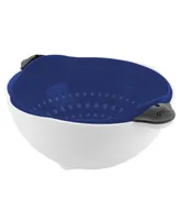 Tovolo Soak N' Strain Colander, Easy-Pour Spout, 1.5-Qt. Food Strainer