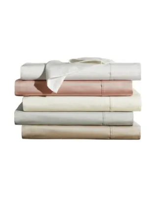 400 Thread Count Solid Cotton Sateen Sheet Set Collection