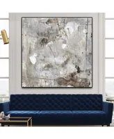 Giant Art Neutral Jostle Ii Oversized Framed Canvas, 45" x 45"