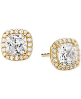 Michael Kors Cushion Cut Halo Stud Earrings