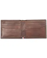 Tommy Hilfiger Men's Slim Bifold Rfid Leather Wallet