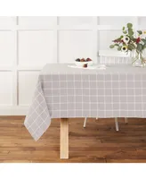Town & Country Living Window Pane Tablecloth Single Pack 60"x84"