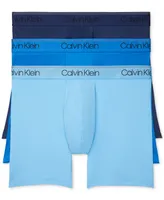 Calvin Klein Men's 3-Pack Microfiber Stretch Boxer Briefs Underwear