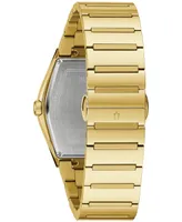 Bulova Men's Gemini Gold-Tone Stainless Steel Bracelet Watch 40mm