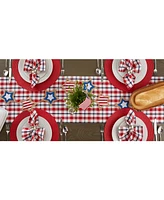 Design Imports Round Polypropylene Woven Placemat, Set of 6