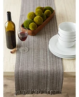 Design Imports Variegated Fringe Table Runner