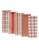 Design Import Asst Spice Woven Dishtowels, Set of 5